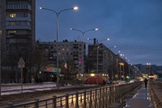 В Невском районе улица Крыленко стала светлее в...